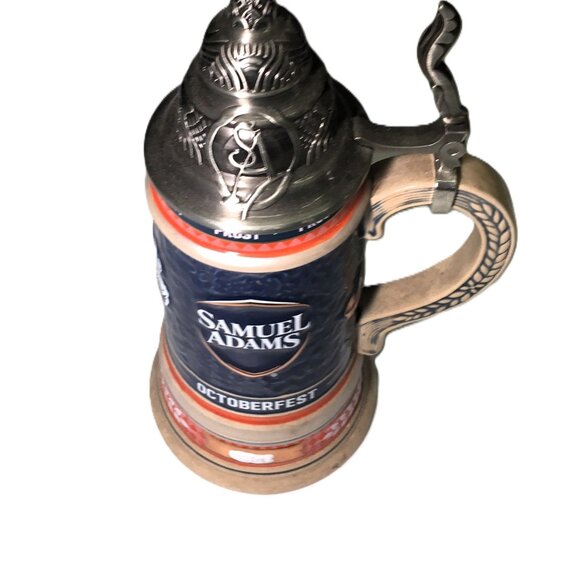 🛑SAMUEL ADAMS Octoberfest ➕🆒 BEER STEIN Limited Edition CUP 💸BUY NOW‼️🟢 - Picture 10 of 16